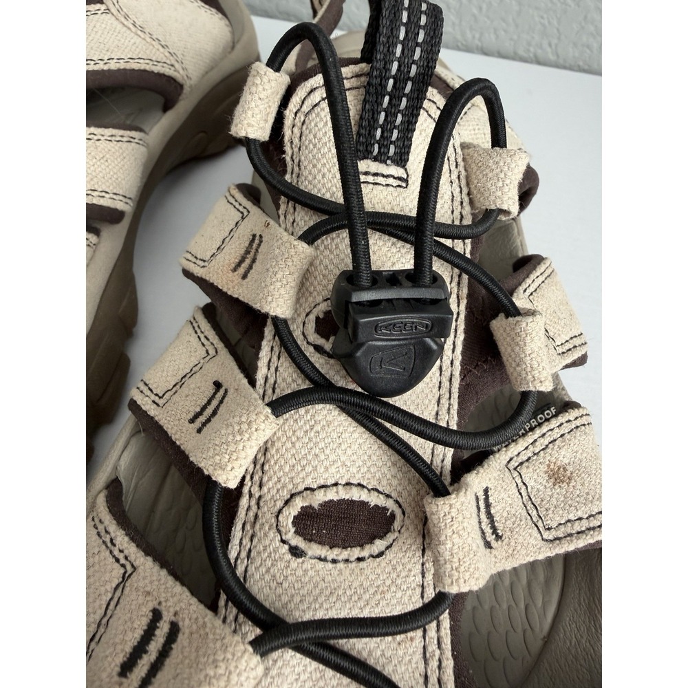 KEEN Newport H2 Men's Sandals US 14 EU 47.5 Beige Brown Waterproof Hiking - Picture 10 of 12